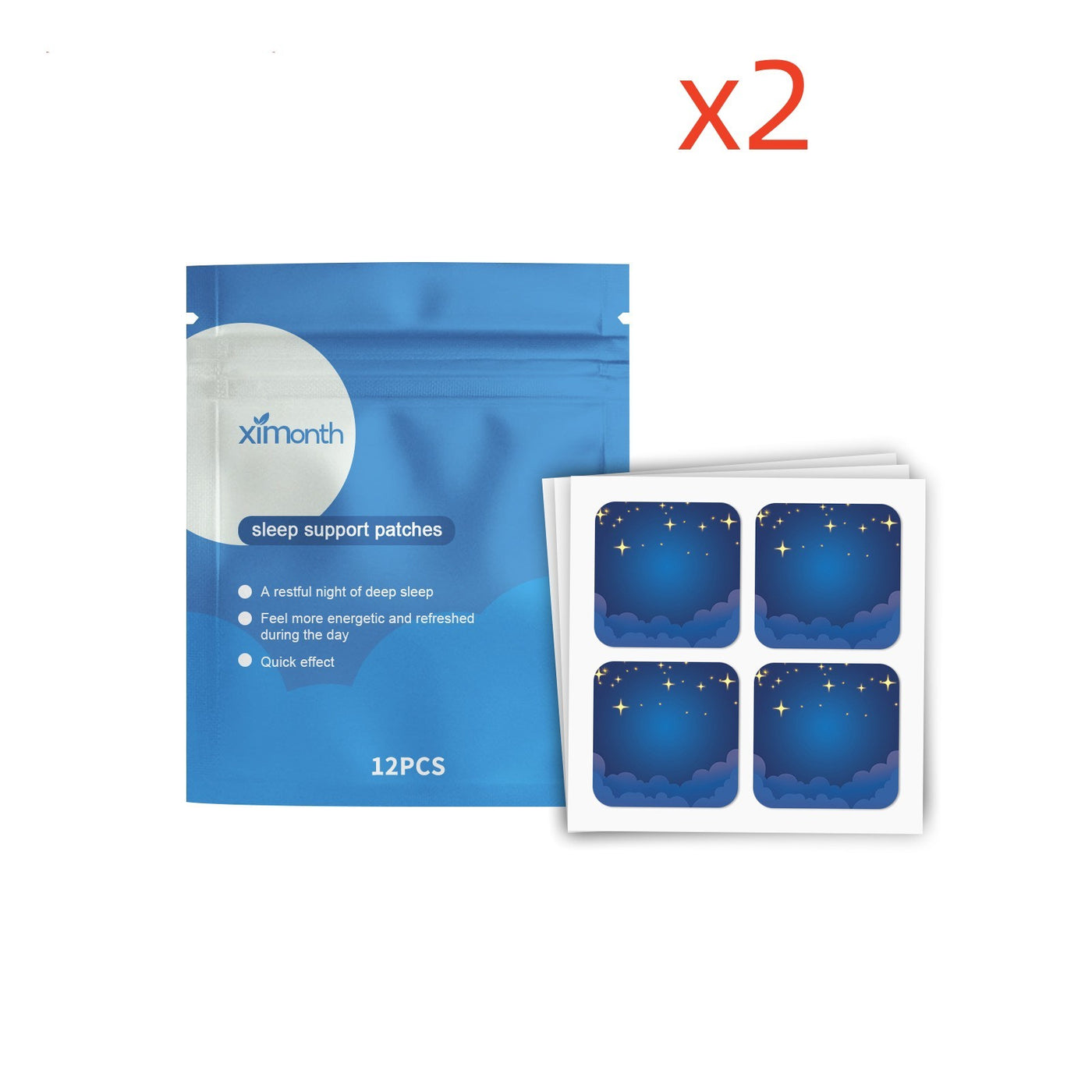 Sleep Stickers Care Sleep Relax Body And Mind Relieve Stress