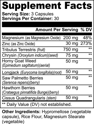 ALPHA ENERGY TESTOSTERONE BOOSTER