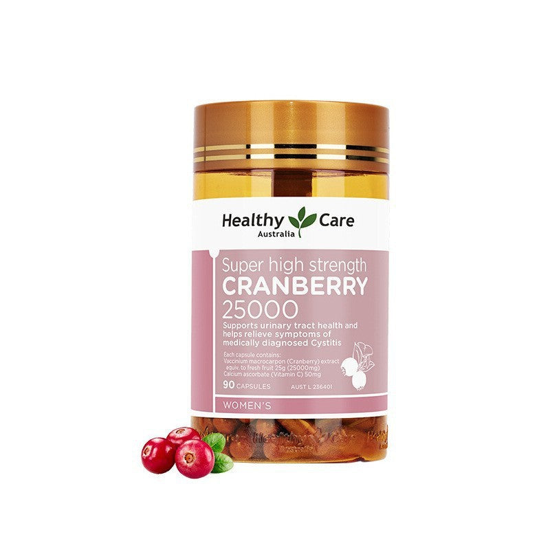 High Concentration Cranberry Capsules Tablets Care Health