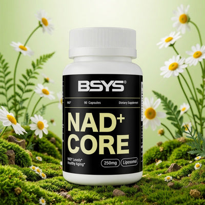 BSYS NAD Supplements  Anti-Aging Vitality Support  Metabolic & Cognitive Health Boost  Mitochondrial Energy Enhancement  Healthy Weight Management & Insulin Balance Aid  Active Aging Formul